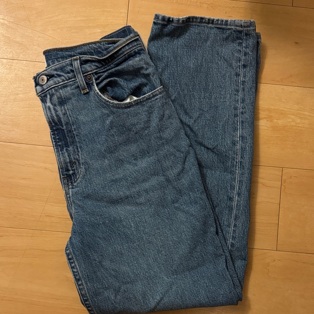Abercrombie & Fitch | Women's The 90s Straight High Rise Blue Jeans | Size 29